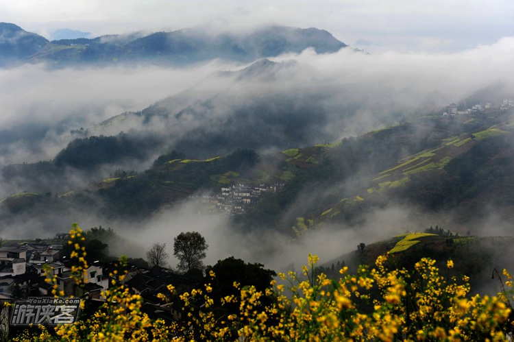 【皖南花开】3.27-29寻柯村震撼花海,赏坡山云海奇景,摄春日唯美人像三日摄影创作团