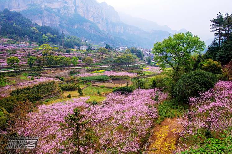6月,穿越雁荡山花径,赏灵峰奇幻夜景,探小龙湫大瀑布