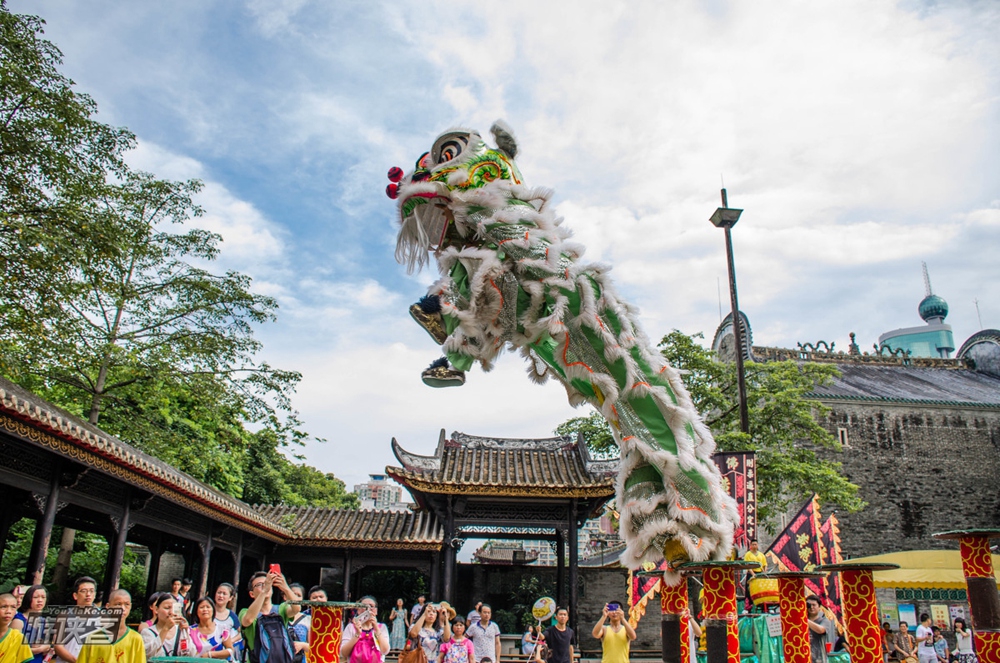 【岭南味道】佛山祖庙醒狮—咏春拳教学—海陵岛—开平马岗鹅—世界