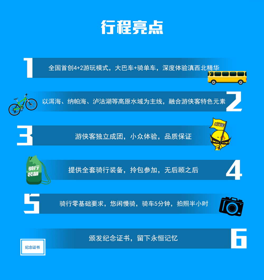 【滇西北4+2】10.1-6国庆，云南丽江-中虎跳-香格里拉纳帕海-玩转泸沽湖6日深度骑行漫游（全面优化升级） - <骑车五分钟，拍照半小时>开车太快，徒步太慢 ，悠闲慢骑，深度体验，滇西北必去精华一网打尽！
