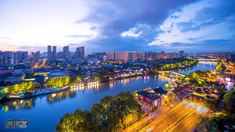【杭州运河夜游船票】京杭大运河夜游漕舫船票/乘船穿越古今/读懂杭州运河上下两千年！（畅游门票系列）