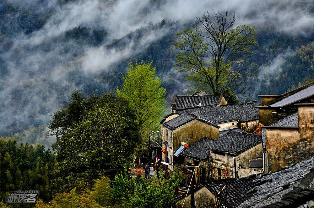 徒步古村·木梨硔|行走在山间,云上村落秘境