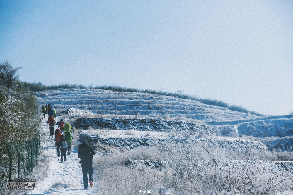 【冰雪千亩田】2月,天目山系精华路段,冬季踏雪行山好去处,千亩田单日冰雪徒步(冰雪七尖系列)