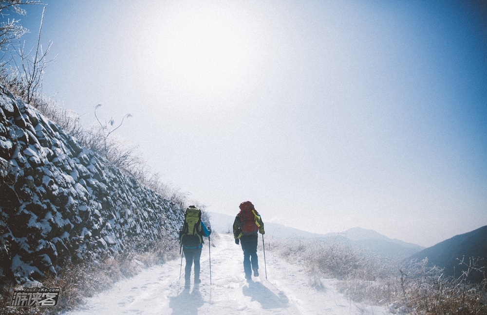 【冰雪千亩田】2月,天目山系精华路段,冬季踏雪行山好去处,千亩田单日冰雪徒步(冰雪七尖系列)