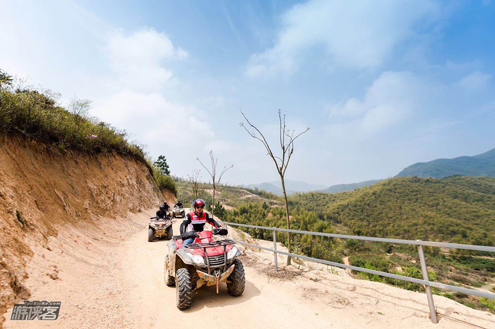 【漂流+ATV】9月，刺激体验，狂野ATV全地形车6里越野驾驶飞驰！3公里，160米落差的将军关漂流！够胆你就来！！
