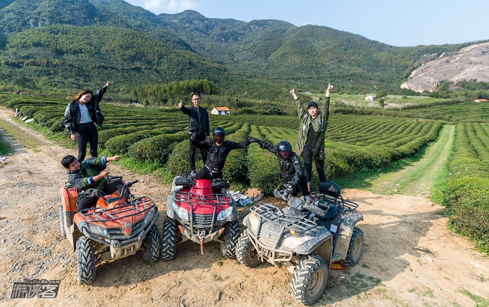 【漂流+ATV】9月，刺激体验，狂野ATV全地形车6里越野驾驶飞驰！3公里，160米落差的将军关漂流！够胆你就来！！