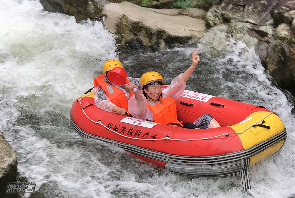 【漂流+ATV】9月，刺激体验，狂野ATV全地形车6里越野驾驶飞驰！3公里，160米落差的将军关漂流！够胆你就来！！