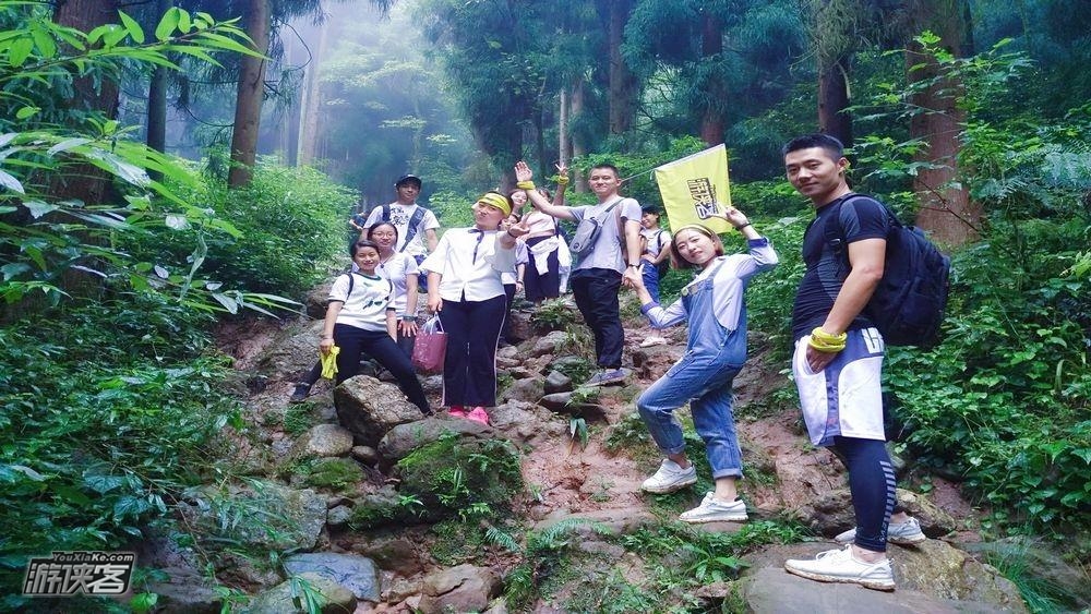 【清凉·楠木溪】8.26周日 在原始森林间 漫步于天台后山十六沟的斑驳树影 邛崃山脉间流出的蜿蜒曲折 楠木溪单日休闲徒步游