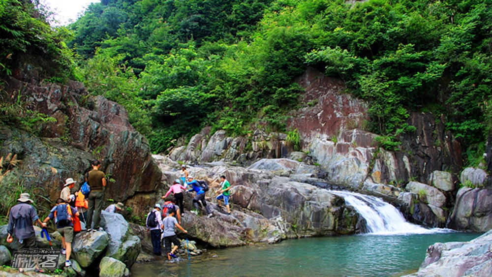 【开路先锋 · 大柳溪溯溪】8.22周六,天台秘境大柳溪溯溪,夏日野外激情跳水,湿身清凉峡谷,向烈日宣战!(一日)-逆行而上