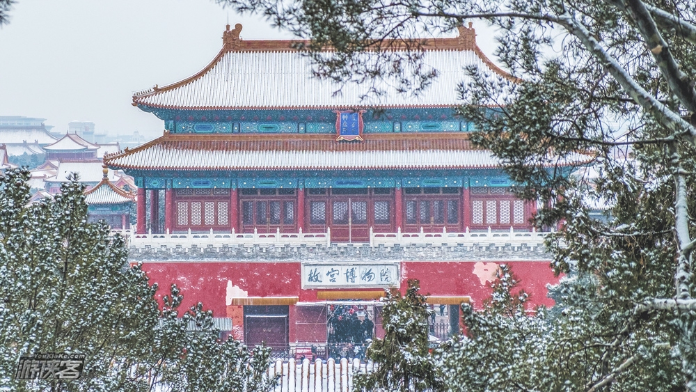 【冬日故宫】12-2月 摄北京中轴线之光影故宫紫禁城-角楼日落(单日)