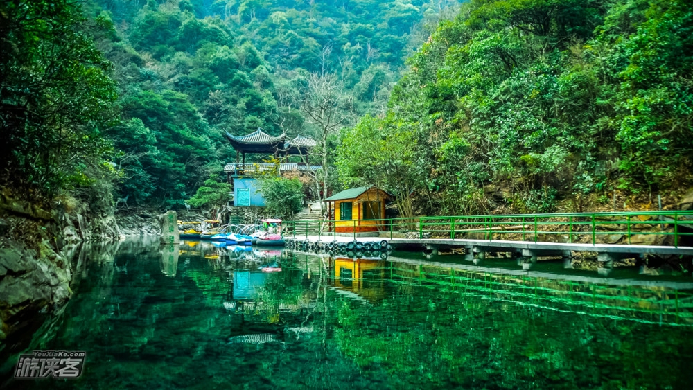 【太湖源·玻璃桥】11月,漫步碧水青山太湖源,挑战华东最大悬空玻璃桥,听觉、视觉、触觉、动感等全方位的体验!