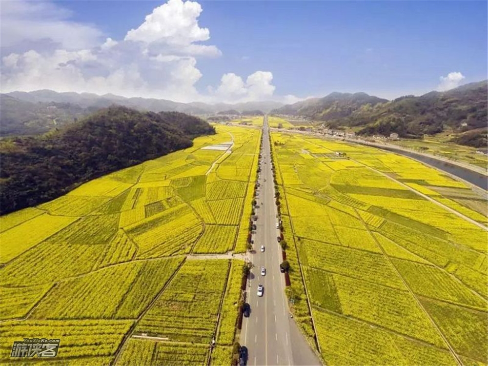 亲子·迷宫帐篷谷|清明看千亩油菜花海,皮划艇探洞
