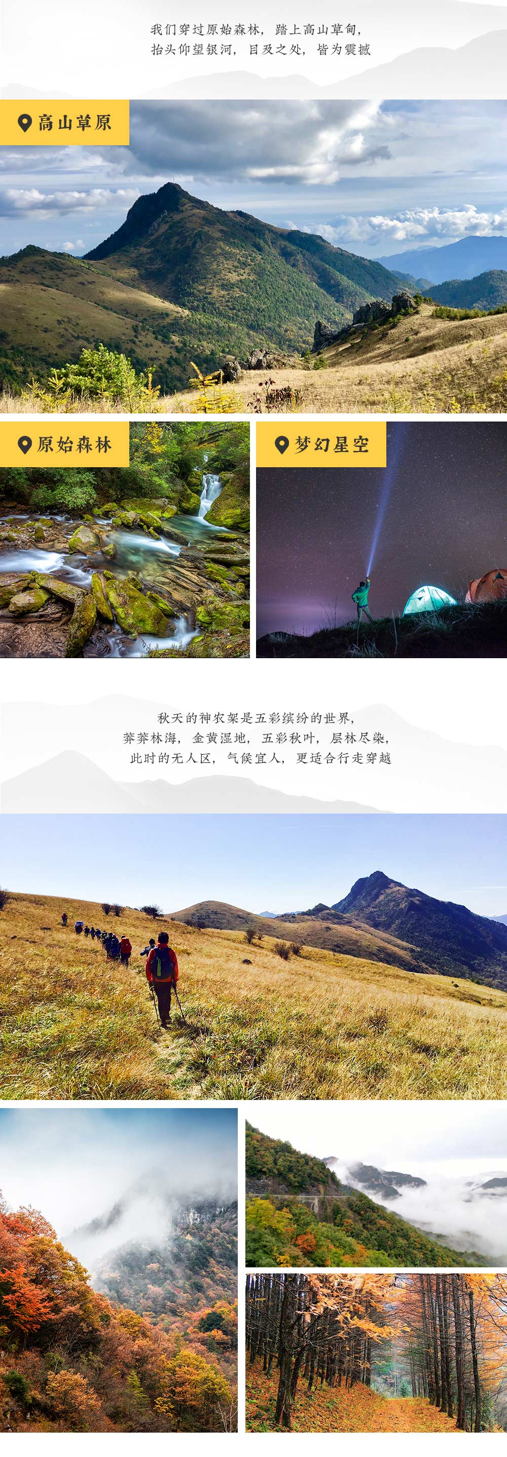 活动取消【丈量地球2020中国 · 神农架站】10.1-4 神农架无人区徒步穿越赛，原始森林净心徒步，在无人区触碰自我精灵（无需负重，星空火锅露营，专业后勤保障） - <潜索森灵秘境，相约漫天星空下的高山草甸>完赛选手可获纪念奖杯