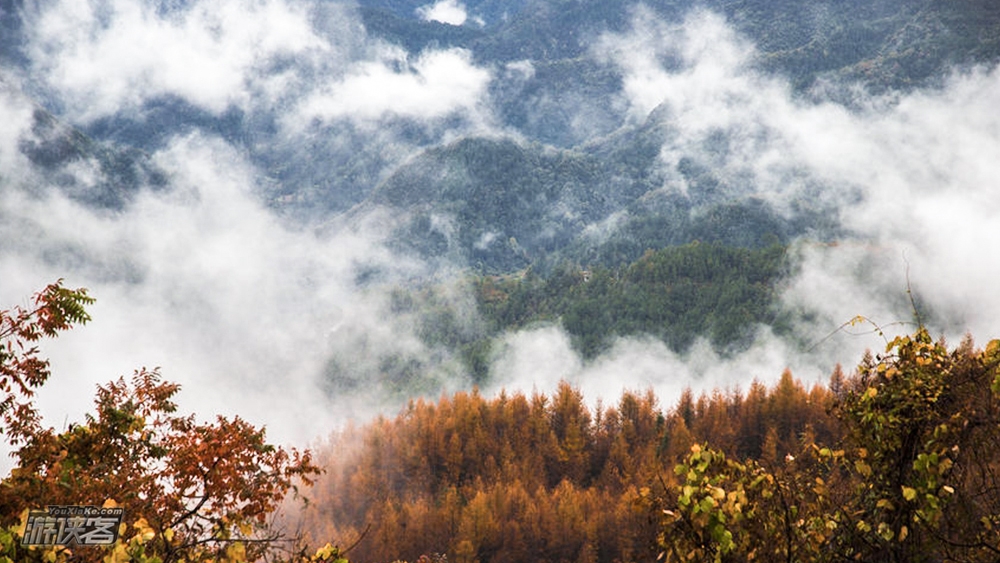 【秋恋光雾山】11月，桃园见山，大坝赏叶，十八月潭戏水，一次看尽光雾山3大核心景区，梦境光雾山夜行新体验，可升级舒适山景房，赏秋3日游（西安出发，相约红叶节！）