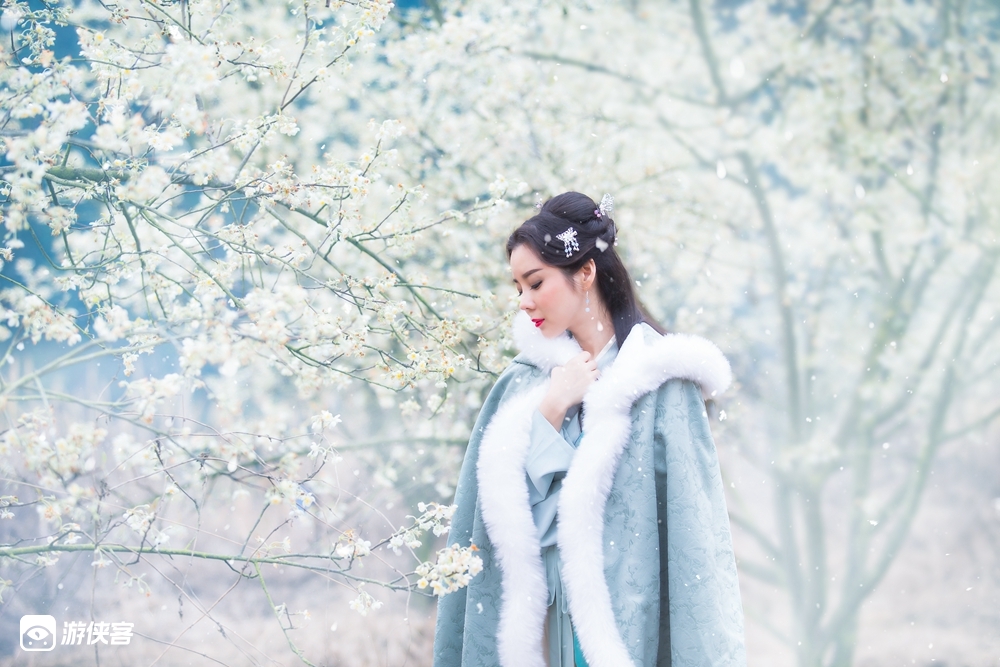 【山楂花之恋·人像摄影】1.14-1.15/1.24-1.25广宁千株山楂树花开正美,赴一场山楂花之约的浪漫!