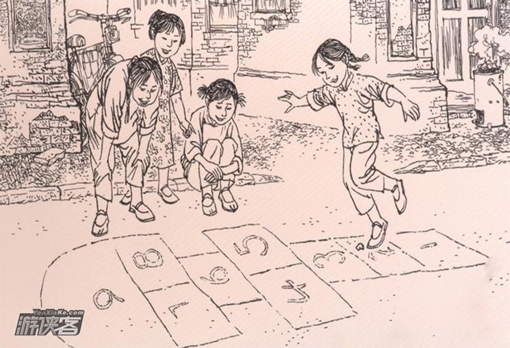 重温童年记忆——跳方格