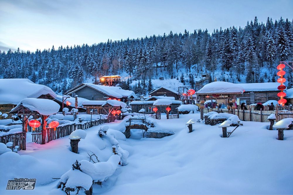 【东北玩乐·雪乡休闲2日】11-2月哈尔滨,林海雪原-东北雪乡-梦幻家园