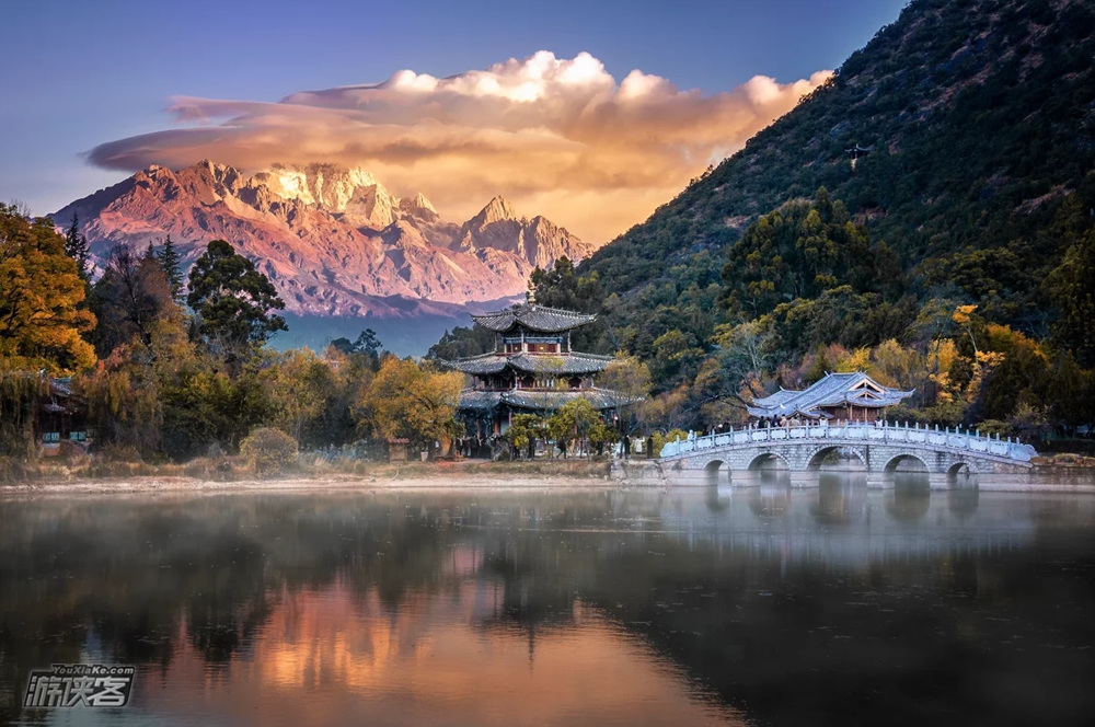 丽江古城-雪山索道-冰川公园(4680m)-《印象丽江》-小九寨蓝月谷-甘