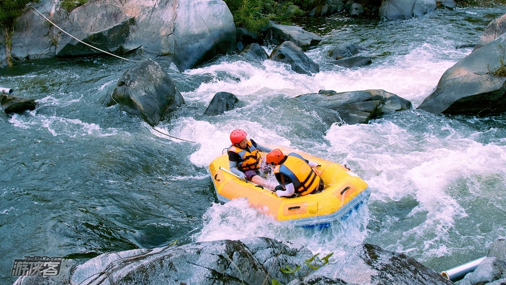 【冰点·天目山漂流】6-10月,安吉双溪峡谷湿身水战,天目山峡谷激情