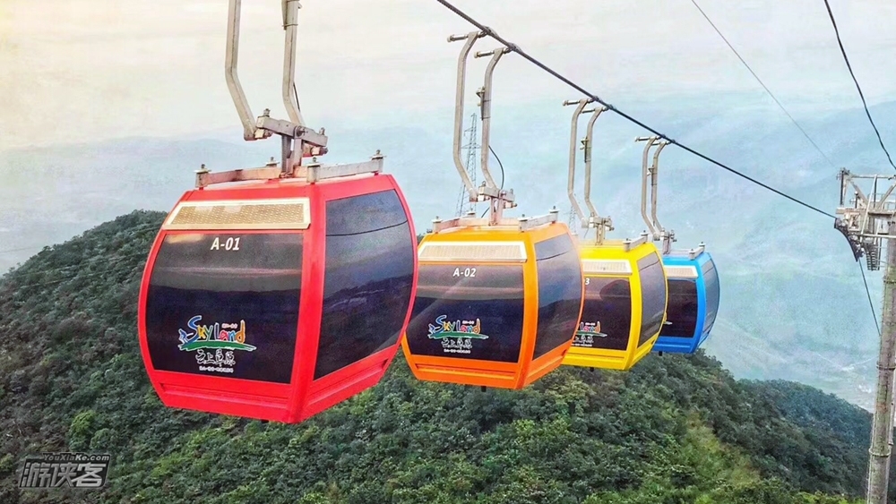 天文台观星;云山草原,体验悬崖秋千,玻璃栈道;藏龙百瀑