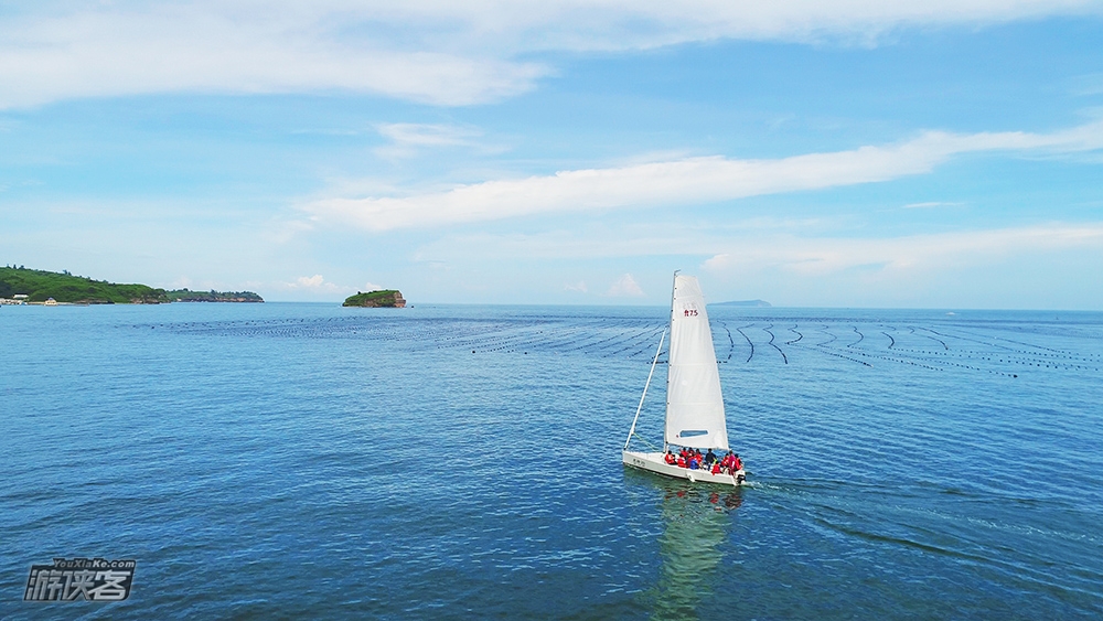 【北海涠洲岛帆船出海】帆船出海体验 / 游艇火山口观光 / 涠洲岛深度