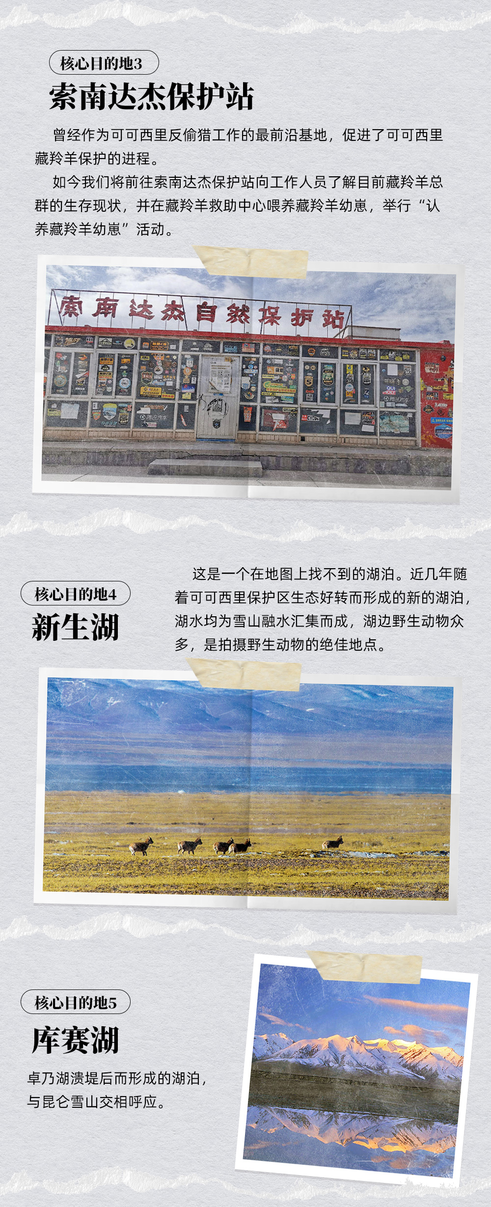 【可可西里公益行 · 认养藏羚羊】7.3-7.9 藏羚羊产仔季，越野车深入可可西里：藏羚羊产仔地“卓乃湖”/野生动物频繁出没地“新生湖”/与雪山交相辉映的“库赛湖”！ - 联合可可西里自然保护区官方，捐助认养藏羚羊幼崽，颁发“可可西里公益志愿者”证书。