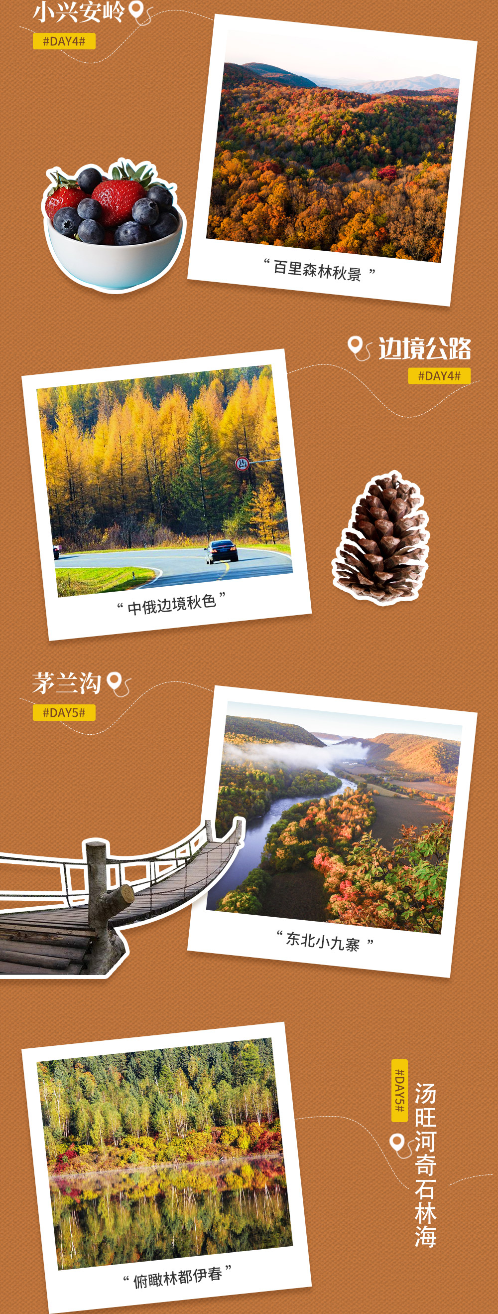 金秋小兴安岭7日丨伊春林海 穿越G331边境公路 - 中国林都丨东北小奈良（梅花鹿）丨黑河早市丨五营国家森林公园丨森工林场丨五彩森林轻徒步丨丹顶鹤放飞