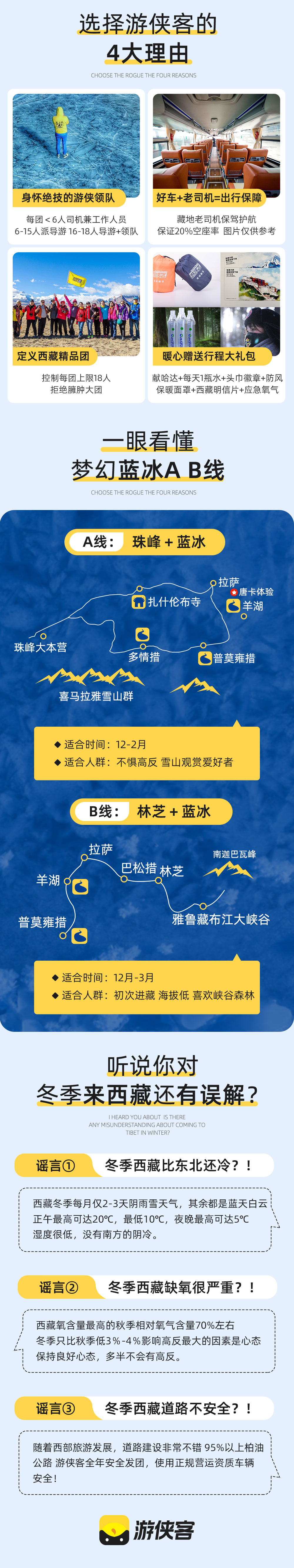【冬游西藏 · 梦幻蓝冰A线】普莫雍措蓝冰-扎寺-珠峰大本营-喜马拉雅-多情措-羊卓雍措！★拉萨3晚四钻酒店，可自选升级洲际！去世界屋脊寻找“蓝精灵”！7日！ - <冬季限定蓝冰>4-18人精品团！可代办边防证！蓝冰圣湖+千年古寺+雪山盛宴！