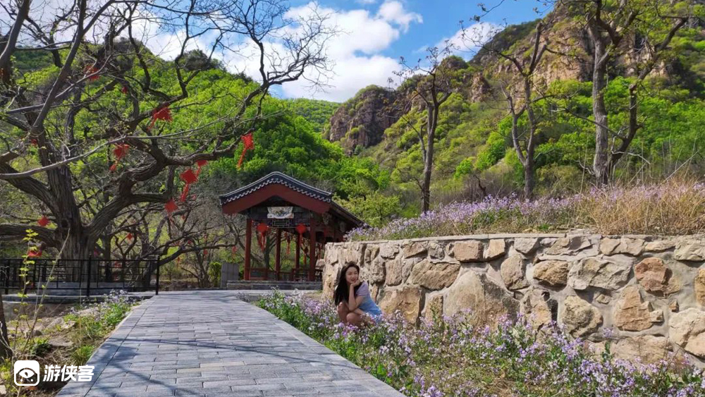 【春日畅游·梨树沟石林峡】2-4月早春踏青,环抱古树,打卡网红山地滑车,恐高挑战石林峡高空UFO玻璃观景台,体验刺激与激情(20人小团/私家团)