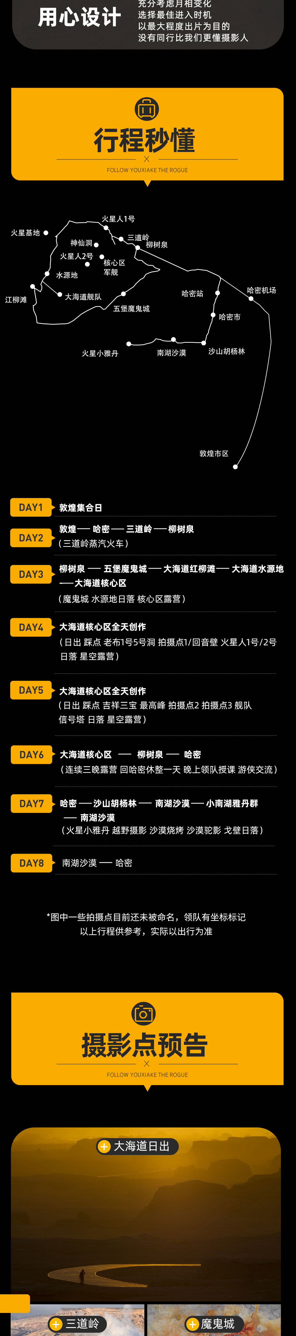 【极限风光·大海道星空摄影】3-5月春季银河拍摄季，深入大海道核心禁地，无人区璀璨星空，小南湖梦幻日落，戈壁滩沙漠驼影，8日小众秘境风光摄影团！ - <极限风光·越野摄影系列>全程普拉多越野，每车三名队员，全程露营每人一顶帐篷！