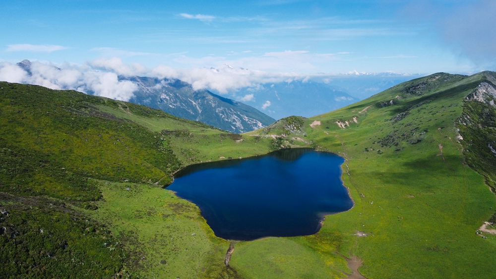 海子计划·白海子|登康定白海子 观雪山海子风光