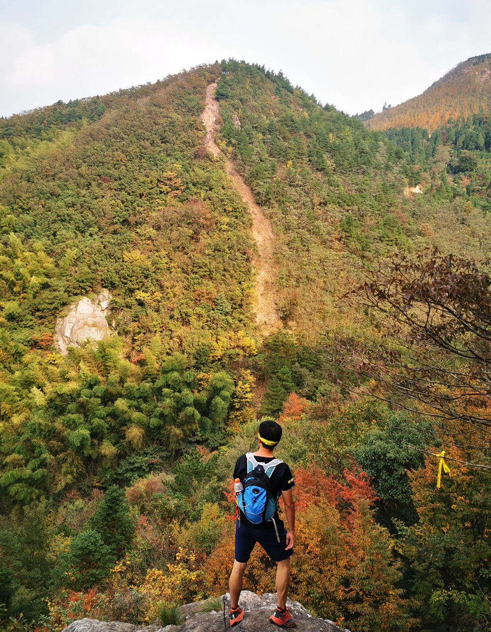 疾速追山·华盖山｜驰骋余姚山野间，遥望四明山脉