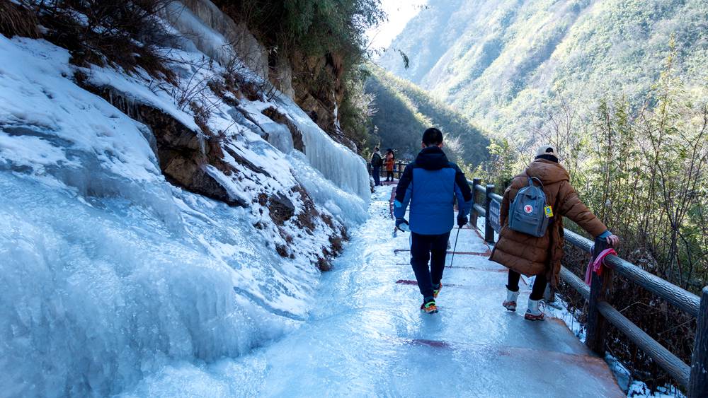 冰雪徒步·大寺冰瀑 深藏山间的小众冰雪秘境