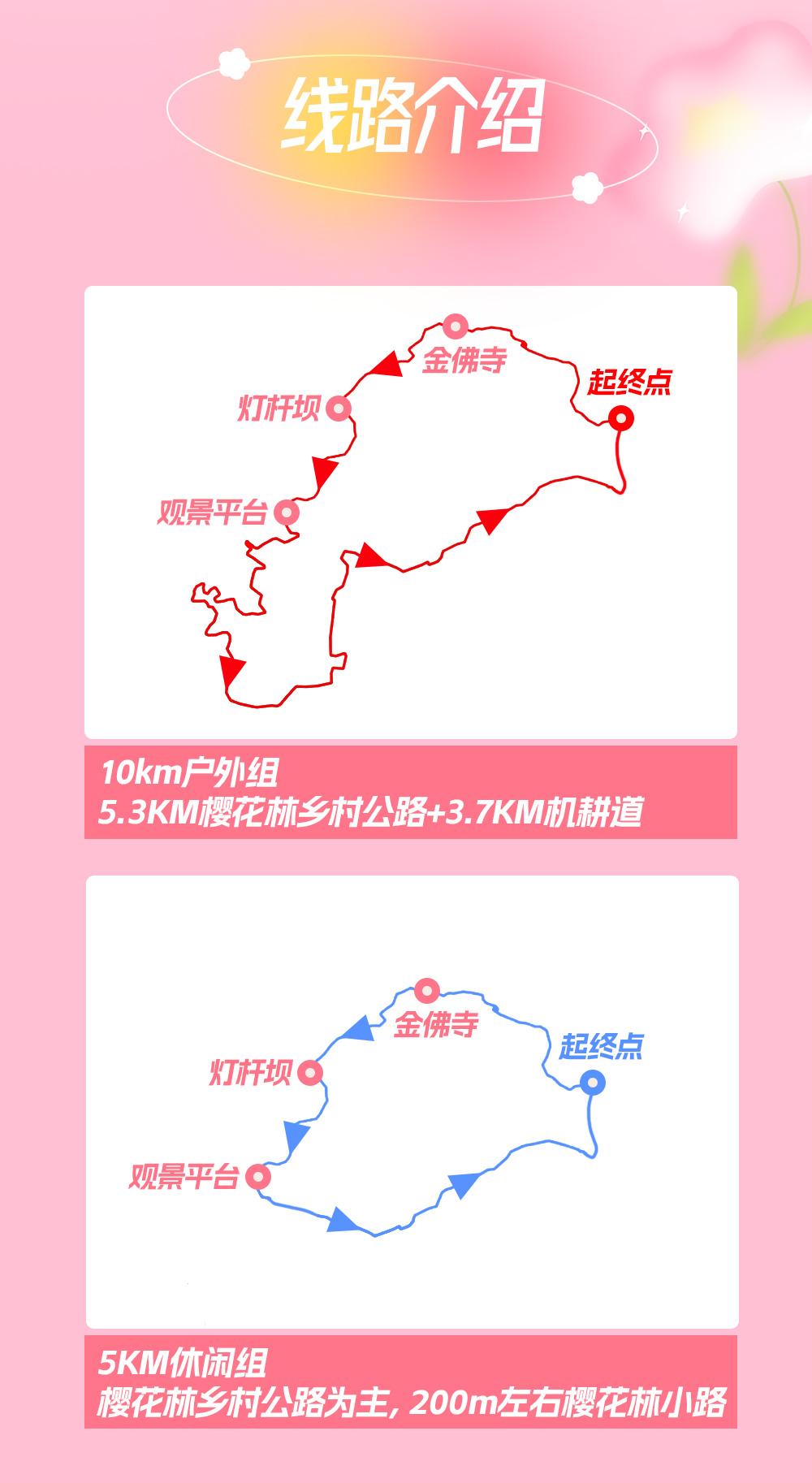 【2023花朝徒步节·成都】3.18周六，崇州三郎镇，樱花盛开漫山｜春季徒步盛会｜分组可选强度；一年一期，共赴一场春天花事之约 - <樱花徒步>赠送春日徽章+春日来信邀请函