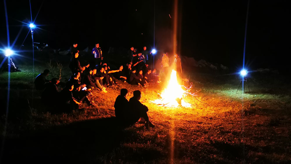 露营记·北羊山,漫步秦岭墨石公园,赴一场星空之约
