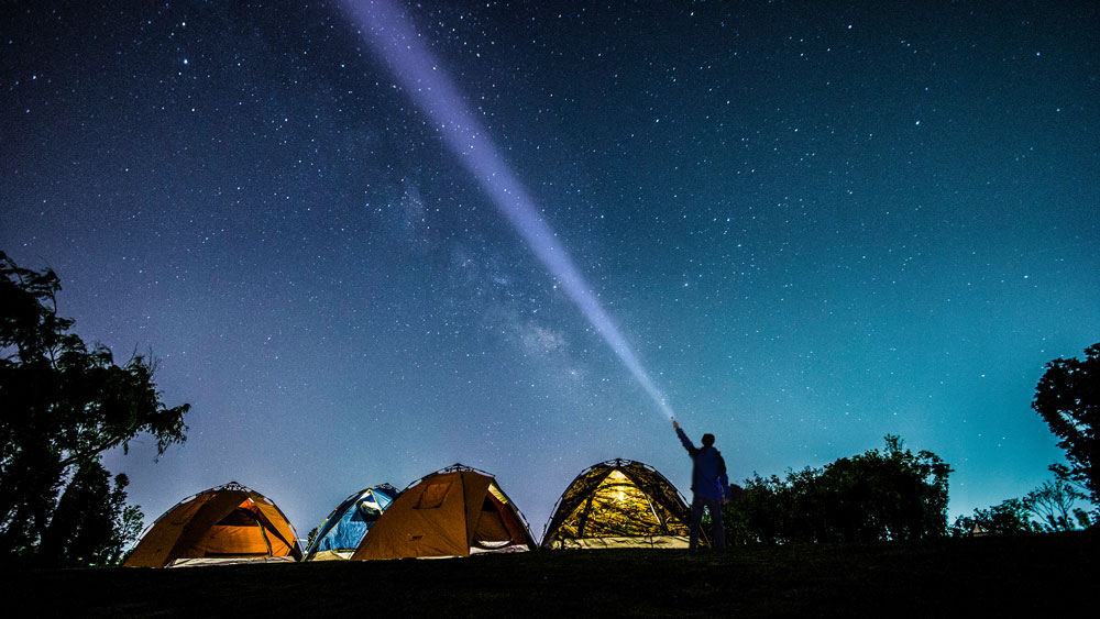 露营记·北羊山,漫步秦岭墨石公园,赴一场星空之约