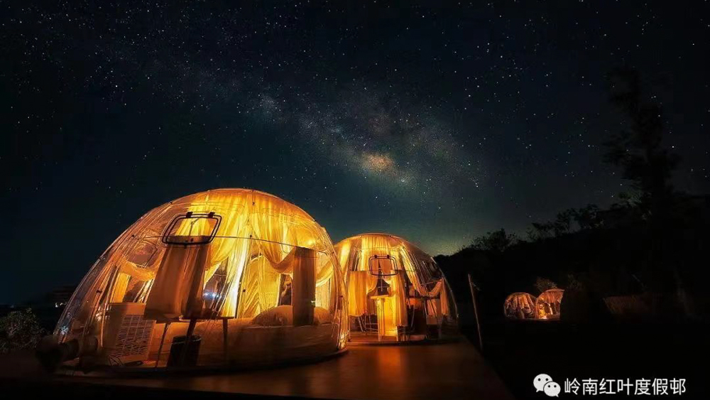 韶关星空露营丨800米高山营地,近在咫尺的星空