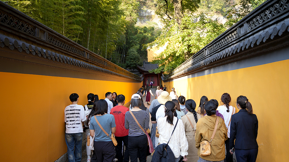新兴人类星球·碳水环游 | 新昌大佛寺静心净气