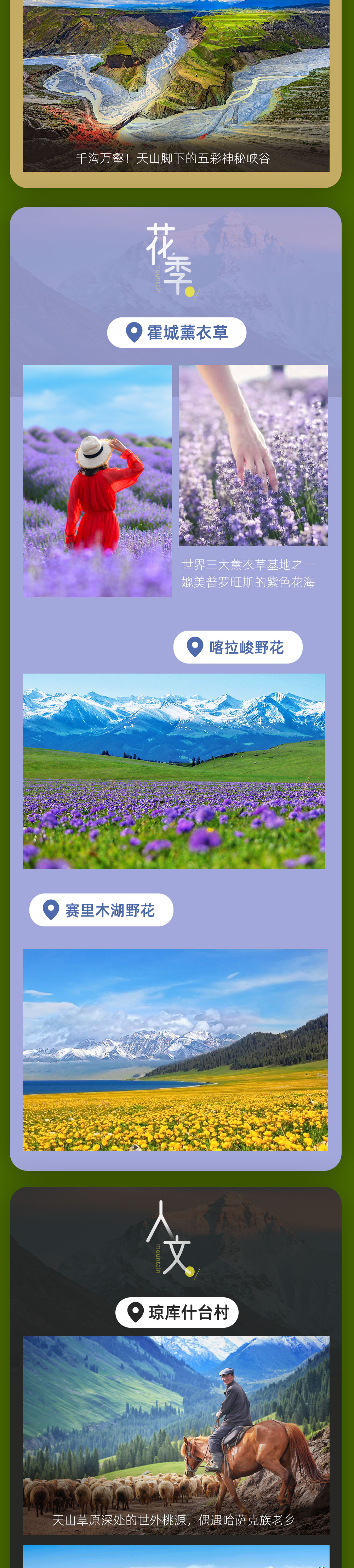 行摄天山8日 | 新疆伊犁草原季+独库公路开放 - 7-20人小团 | 2+1晚景区入住：夏塔草原+喀拉峻+赛湖门口 | 独库公路 | 巴音布鲁克 | 天马浴河 | 安集海大峡谷 | 先出发再出片