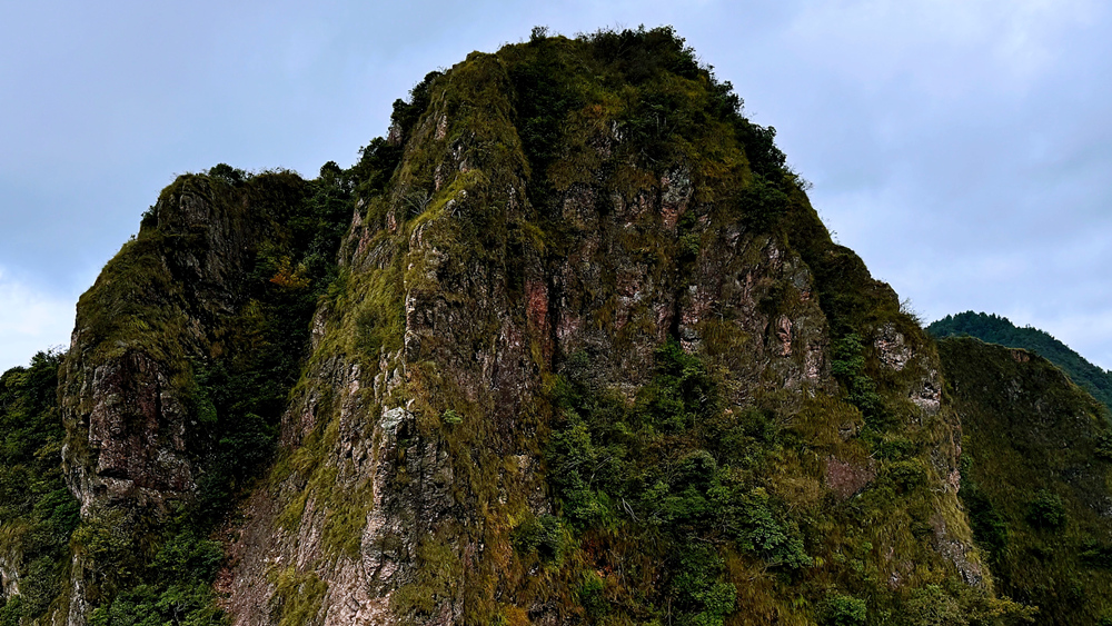 开路先锋|永康历山,经典山脊风光线,神龟拜釜!