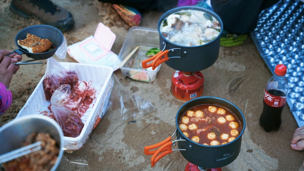 重装徒步·水桶岙｜与山海共眠，体验浪漫沙滩露营