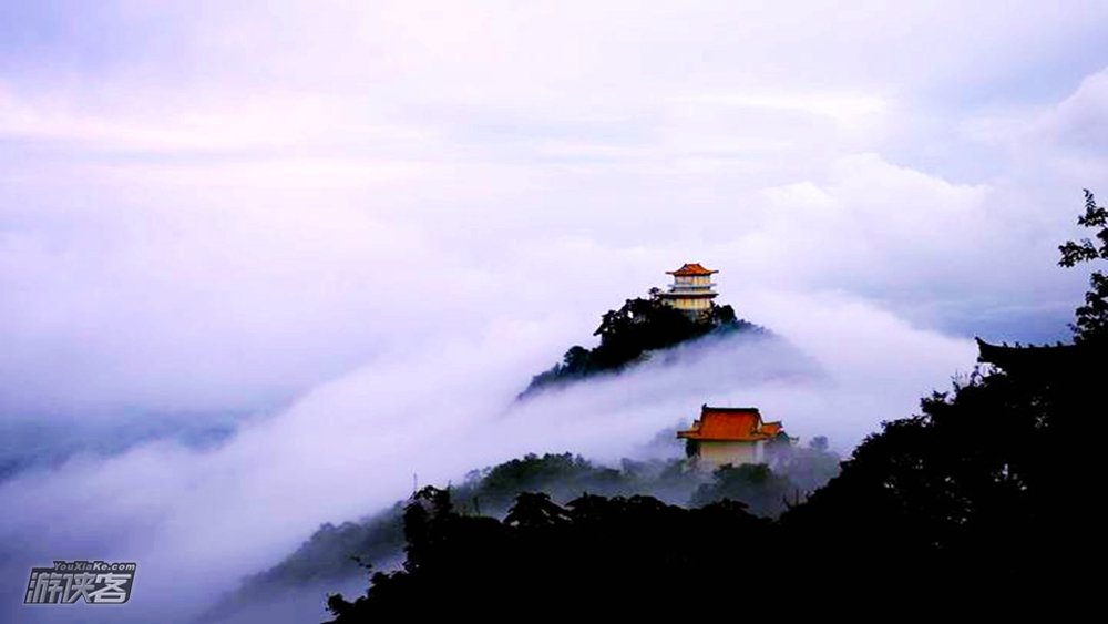 云巅十峰·南五台，陕西老君山，秦岭云海藏仙踪迹