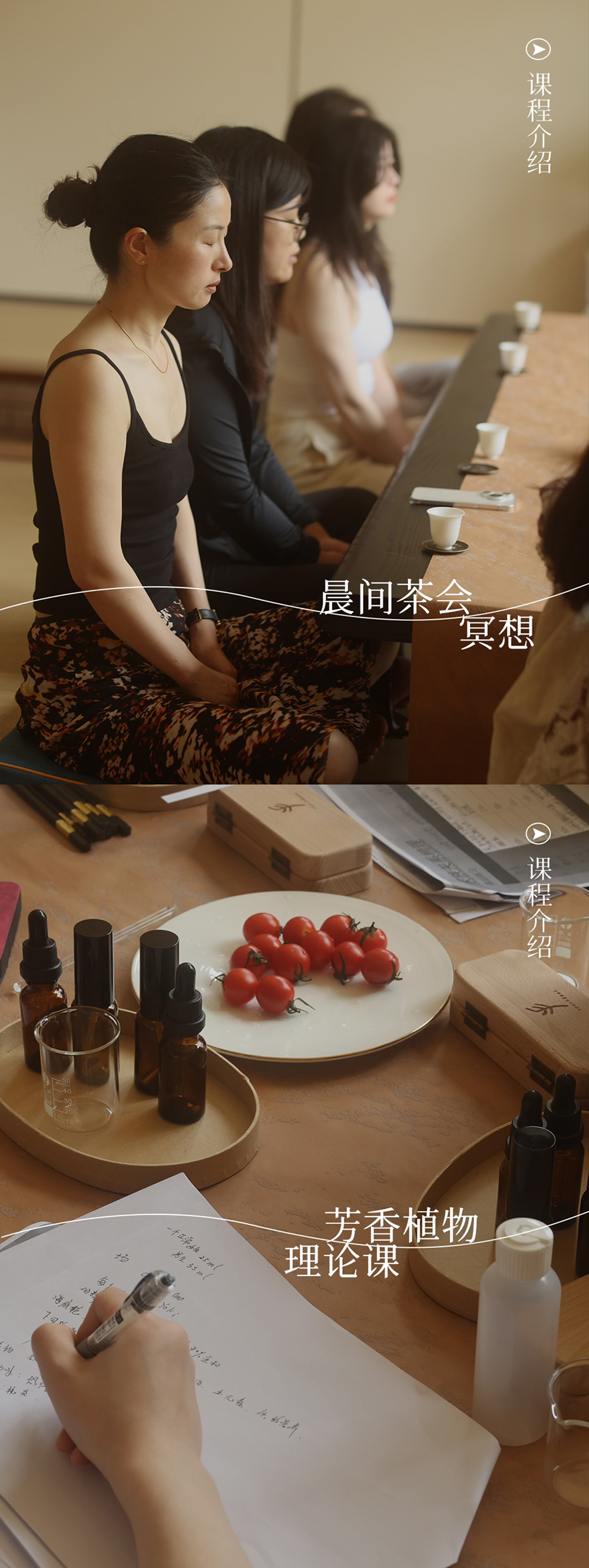 瑜伽行·芳香脉轮工作坊·国内第二期8.6确定成行 - 共修导师：Zoe｜英国IFA芳香协会学时认证｜山水共居高能量山谷｜专属精油教具｜能量抚触｜理论结合实践｜舒适住宿健康餐饮