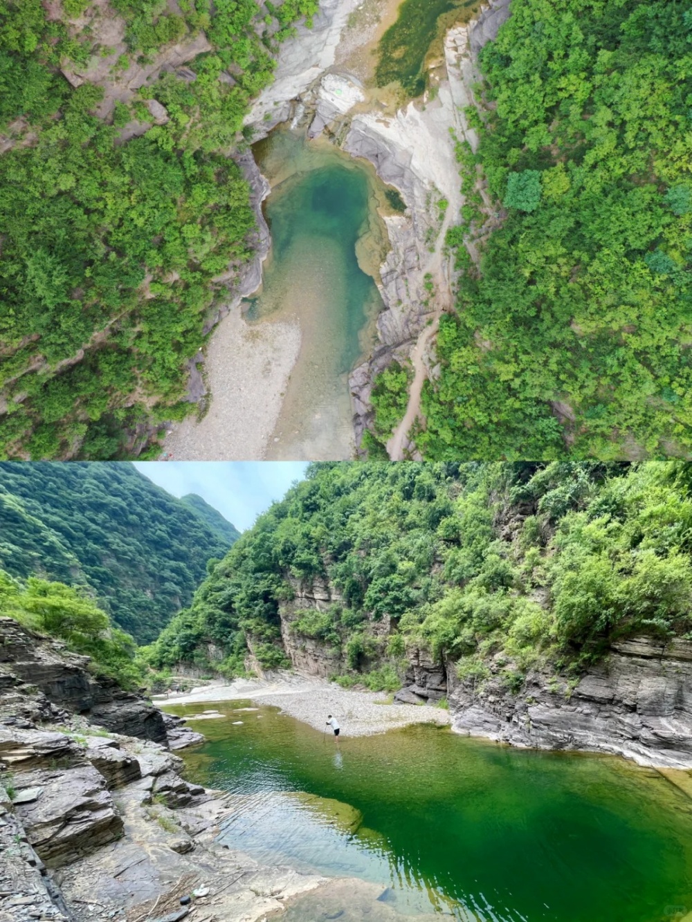 巩义大峡谷·引水洞·三叠瀑·铁佛寺丨沉浸秘境玩水