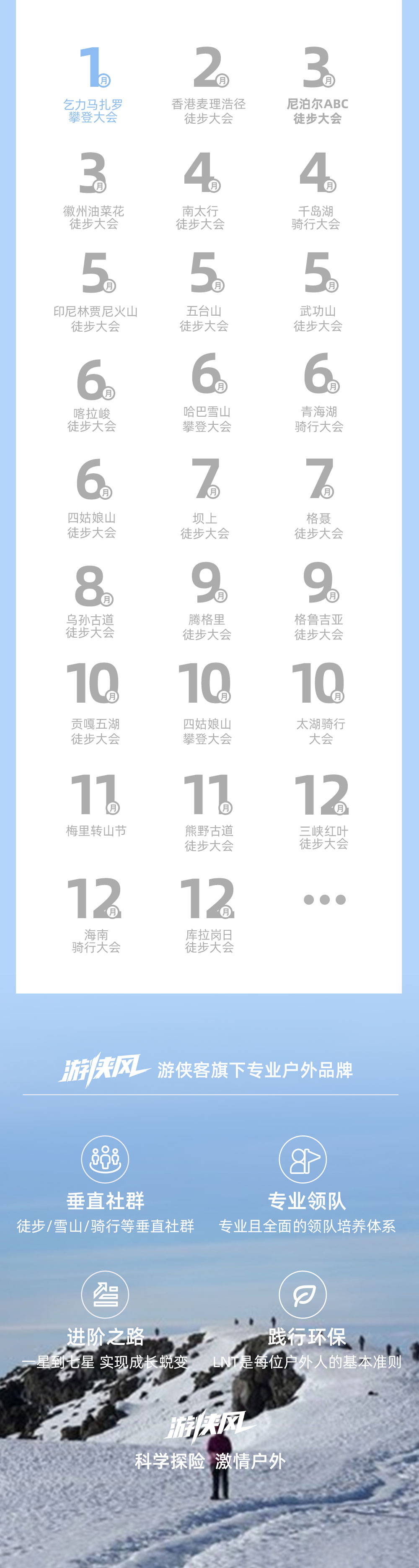 游侠风・第二届乞力马扎罗攀登大会・2.14启幕 - 游侠风独立团丨高登顶率莱莫绍线丨7+2入门之选丨动物大迁徙可选丨全程影像记录丨专属奖牌证书丨包含签证费用丨1:1冲顶陪同