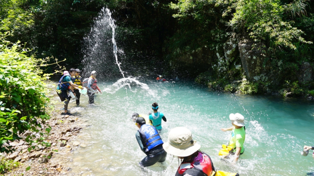溪行仙境·丽人谷｜激情水战仙居秘境，泅渡峡谷深潭