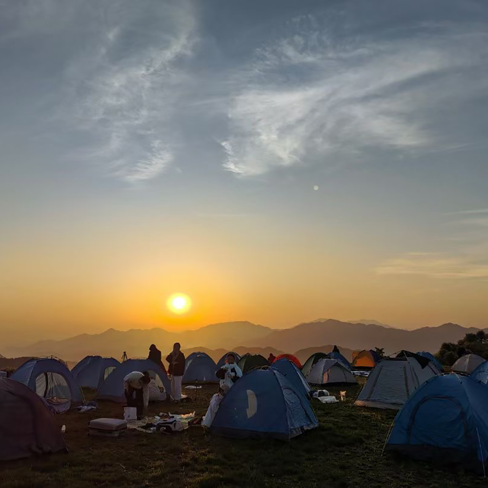 星空露营·星辰山|夏日亲水皮划艇,箬寮瀑布玻璃水
