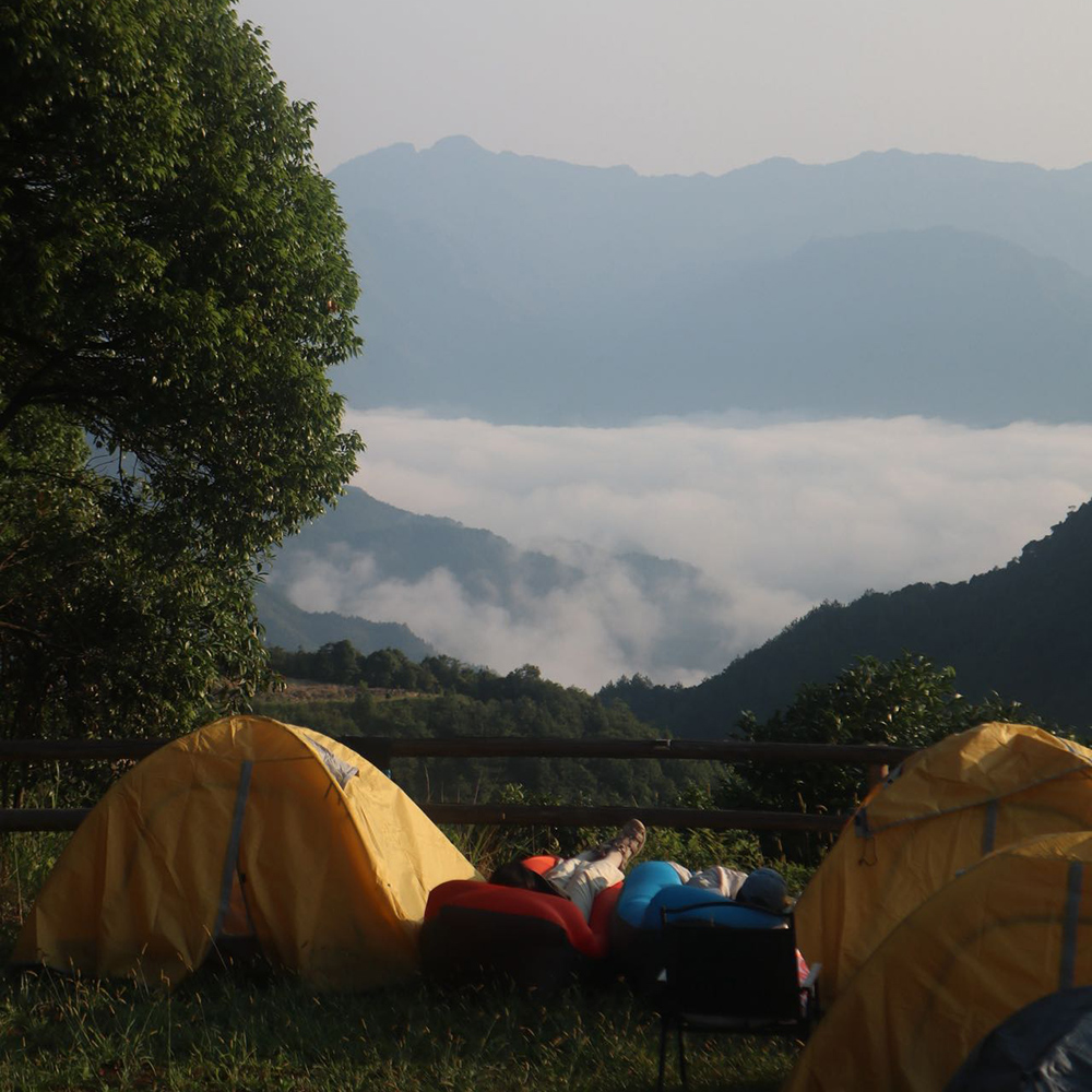 星空露营·星辰山|夏日亲水皮划艇,箬寮瀑布玻璃水
