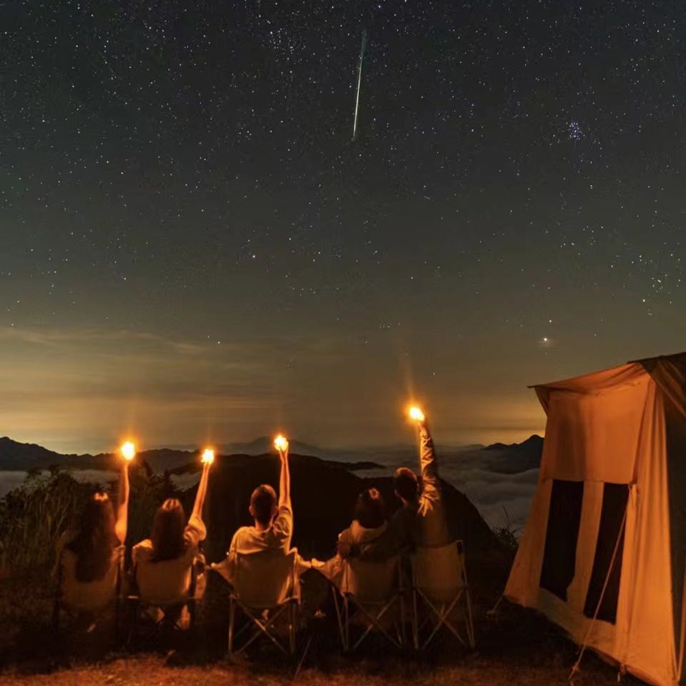 星空露营·星辰山|夏日亲水皮划艇,箬寮瀑布玻璃水