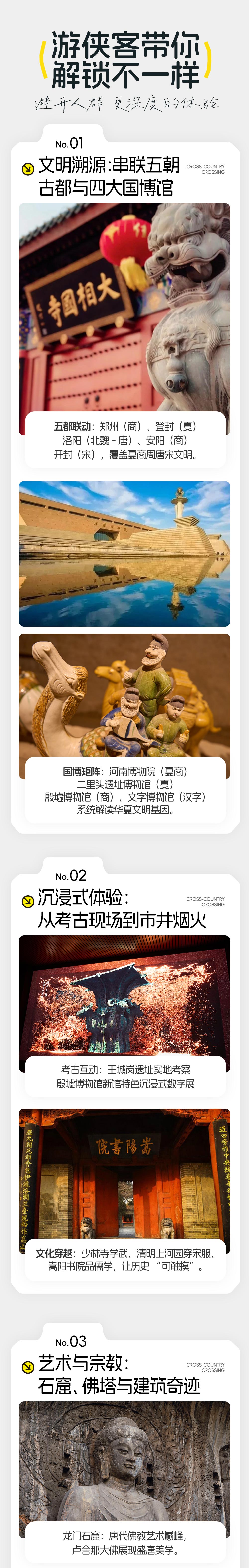 古都巡礼・河南 7 日历史溯源之旅丨深度人文团 - 串联五都（郑州 / 登封 / 洛阳 / 安阳 / 开封）丨打卡四大国家博物馆丨夏商周唐宋历史溯源丨专业讲解